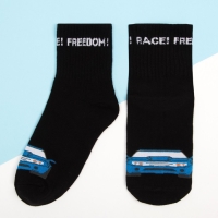 Носки для мальчика KAFTAN &laquo;Машина&raquo;, 16-18 см, цвет чёрный