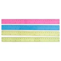 Линейка пластиковая Calligrata 30 см, МИКС