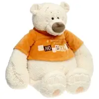 Мягкая игрушка "Медведь Тато в рыжей майке", 37 см ММТато/38/рж