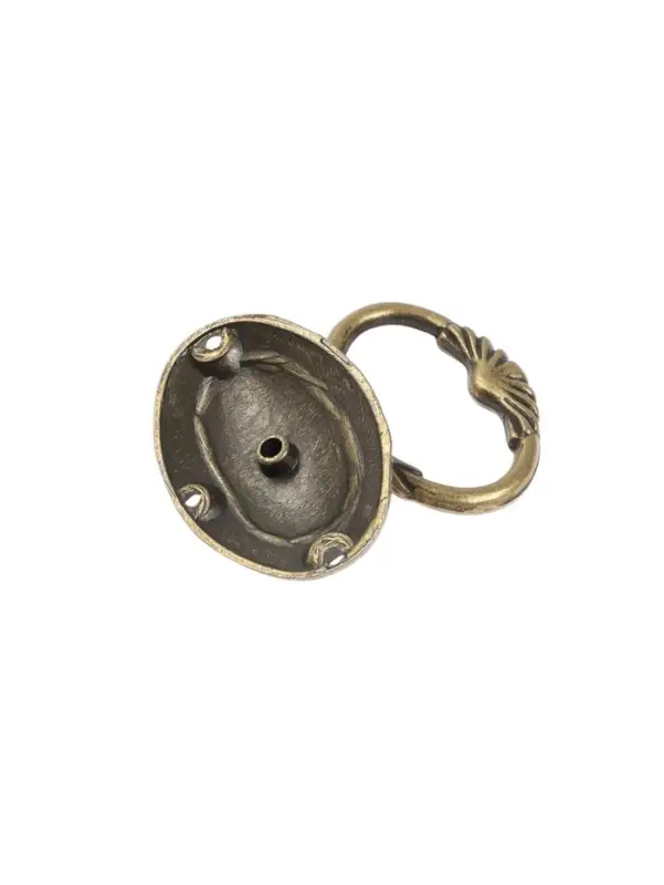 Ручка-кнопка ТУНДРА VINTAGE 023, цвет бронза