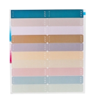 Нотная папка - 20 файлов 40 листов розовая