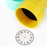 Обучающая детская печать &laquo;Часики&raquo;, 3.9 х 7.8 см, МИКС