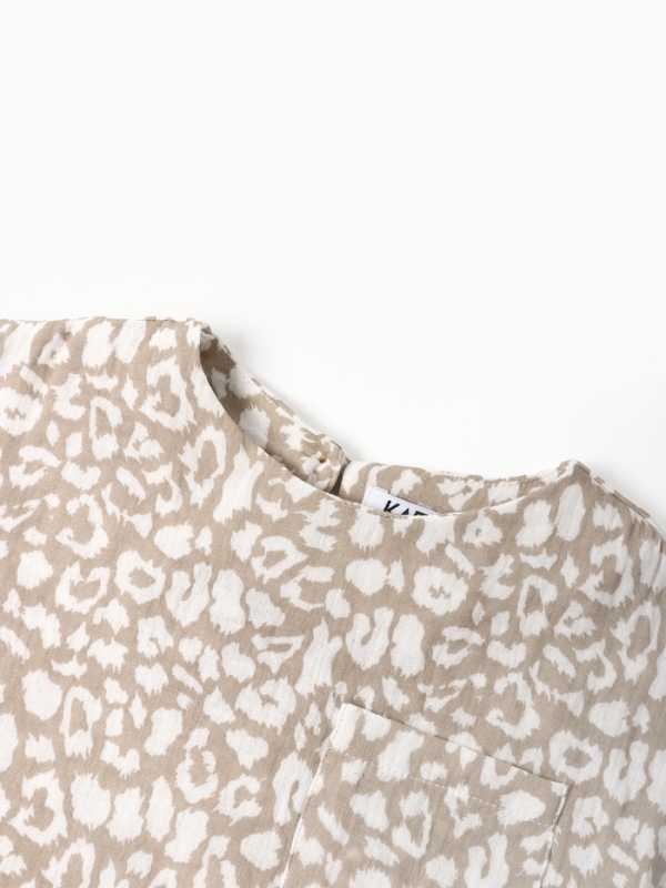 Топ из муслина для девочки KAFTAN рост 110