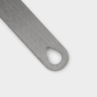 Лопатка кондитерская KONFINETTA, 20,5&times;4 см, рабочая часть 6&times;4 см, цвет серебристый