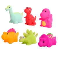 Игровой набор для купания &laquo;Супер Дино&raquo;, 7 игрушек в наборе, световые эффекты