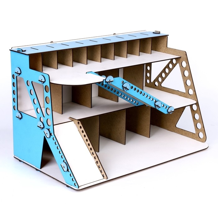 Сборная игрушка из дерева &laquo;Автопарковка цветная&raquo;