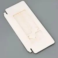 Подарочная коробка под плитку шоколада, с вырубным окном, &laquo;Бант&raquo;, 17.1&times;8&times;1.4 см