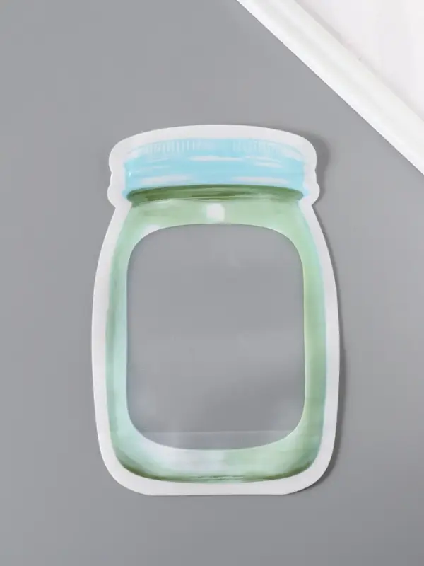 Пакет для хранения "Стеклянная банка с крышкой", застёжка zip-lock 13,4х19,9+7 см