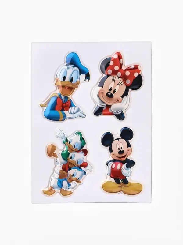 Объемные 3D стикеры на телефон &laquo;Мышки&raquo;, 4 шт, 3 &times; 3 см