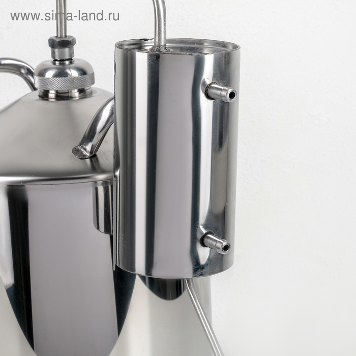 Дистиллятор &laquo;Простой&raquo;, 12 л, горло 4 см, ручки МИКС металл/дерево