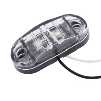 Плафон подсветки номера 12-24 В, 76&times;30 мм, провод 18 см