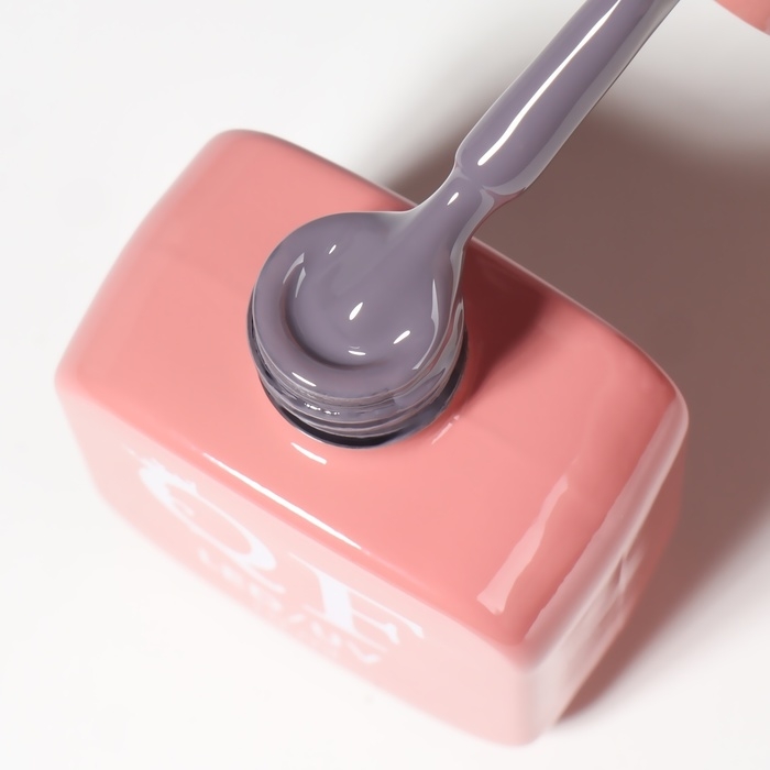 Гель лак для ногтей &laquo;SIMPLE&raquo;, 3-х фазный, 10 мл, LED/UV, цвет серый (115)