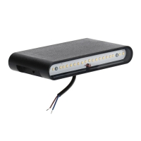 Светильник фасадный &laquo;Гловер&raquo;, FSD-085, 10 Вт, 3000К, IP65, 220 В, пластик, черный