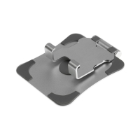 Подставка для телефона, регулируемая, складная, поворот на 360&deg;, металл, серебристая