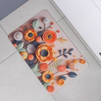 Коврик для дома Доляна Bloom, влаговпитывающий, 40&times;60 см