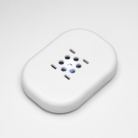 Туалет закрытый с УФ-лампой для уничтожения запаха 39 х 56 х 40 см, серый Туалет закрытый с УФ-лампой для уничтожения запаха 39 х 56 х 40 см, серый