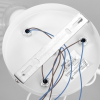 Люстра "Ванесса" 3х60Вт Е27 Белый 45х45х27см Люстра "Ванесса" 3х60Вт Е27 Белый 45х45х27см