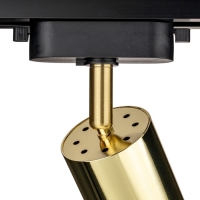 Светильник трек-й ARTLINE повор-й 55х100mm GU10 230В алюм 2,6м&sup2; золото 59878 1 Ritter