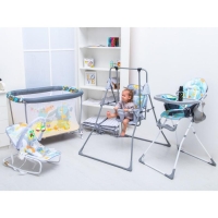 Качели детские напольные «Веселые зверята» Качели детские напольные «Веселые зверята»