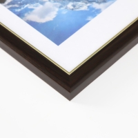 Фоторамка пластик "Офис 8" 15х21 см, венге