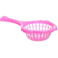 Набор резиновых игрушек для ванны &laquo;Рыбалка с цветными рыбками&raquo;, 5 шт, сачок, цвет МИКС, Крошка Я