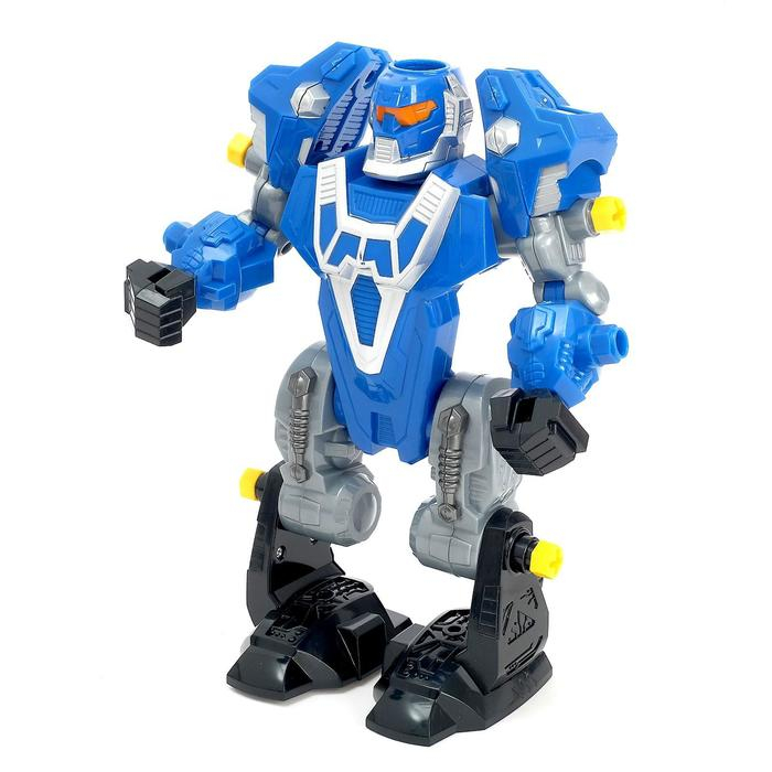 Конструктор-машина &laquo;Мега робот&raquo;, 3 в 1, со световым шуруповёртом, работает от батареек