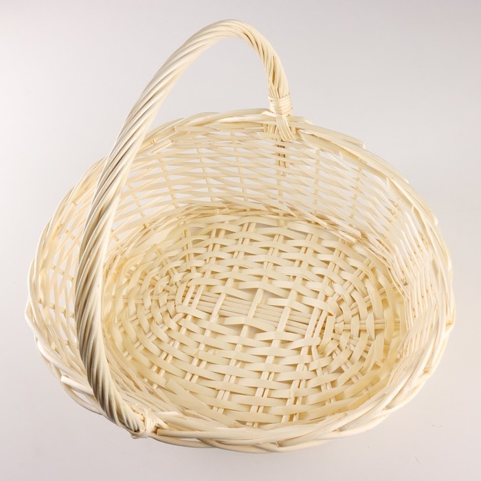 Корзина плетеная, 45х33х12/35 см, лоза Корзина плетеная, 45х33х12/35 см, лоза