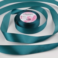 Лента атласная, 25 мм &times; 23 &plusmn; 1 м, цвет мурена №62