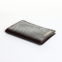 Обложка для автодокументов, цвет коричневый