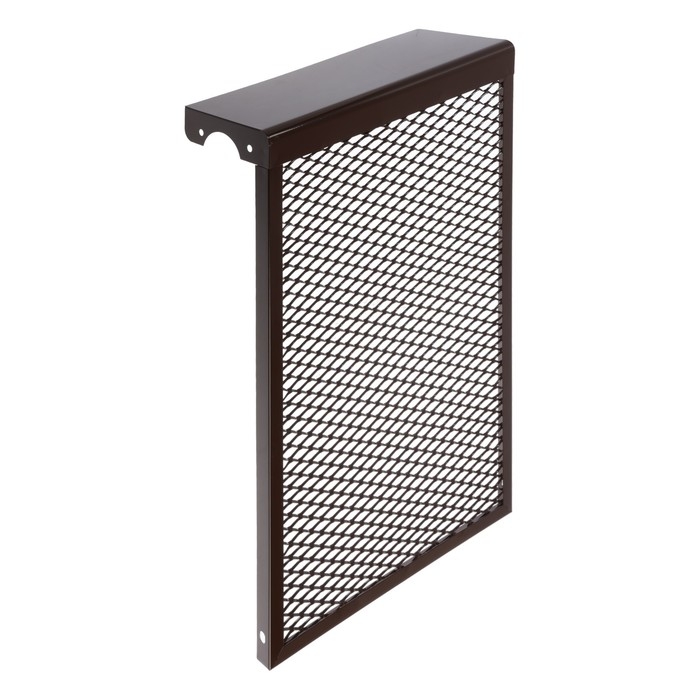 Экран на чугунный радиатор Экран на чугунный радиатор "ВИЕНТО" 4МЭР, 390х610х142 мм, 4 секции, металл, коричневый