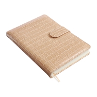 Ежедневник датированный 2025 A5 168 листов, deVENTE.Barbara, твердая обложка кожзам с поролоном, хлястик, перфорация, ляссе, блок 70, бежевый Ежедневник датированный 2025 A5 168 листов, deVENTE.Barbara, твердая обложка кожзам с поролоном, хлястик, перфорация, ляссе, блок 70, бежевый