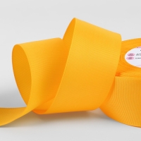 Лента репсовая, 40 мм, 23 &plusmn; 1 м, цвет жёлтый №85