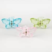 Краб для волос 3 шт. бабочки &laquo;Believe in yourself&raquo; 3 шт., 4.5 х 3 х 3 см