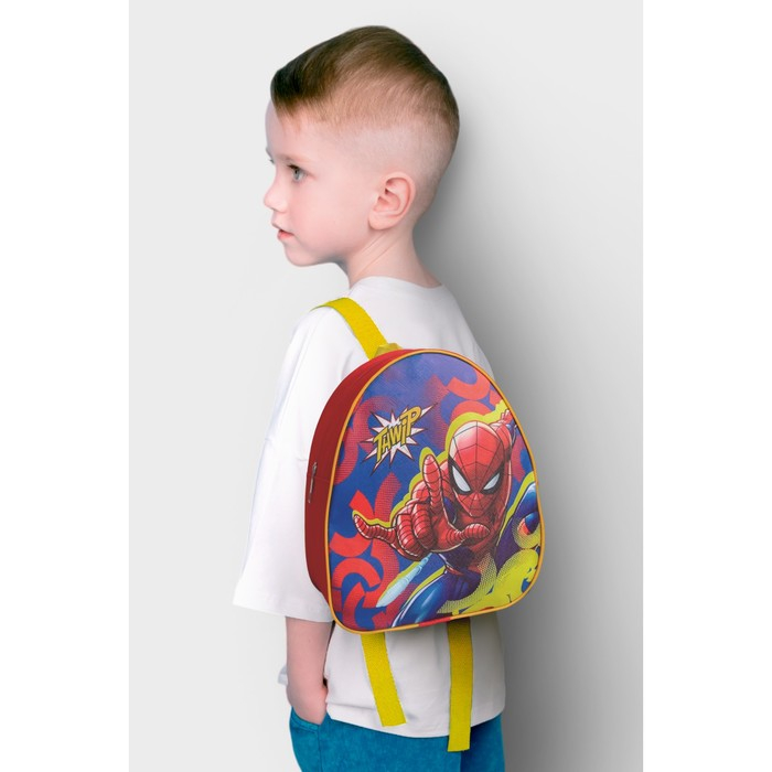 Рюкзак детский, 23х21х10 см, Человек-паук