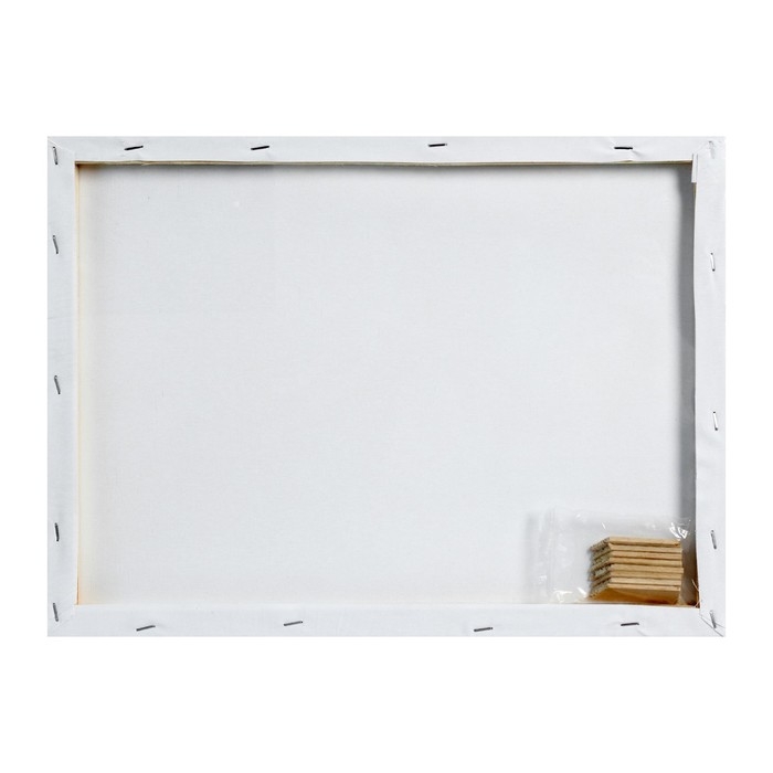 Холст на подрамнике, хлопок 100%, 1,6 х 24 х 30 см, акриловый грунт, мелкозернистый, 280 г/м&sup2;