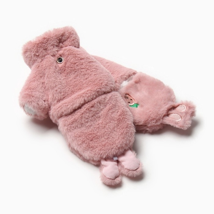 Варежки подростковые MINAKU Зайка 24 см цвет розовый Варежки подростковые MINAKU Зайка 24 см цвет розовый