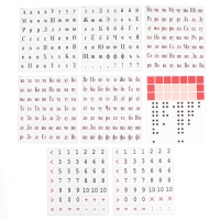 Касса букв, слогов и счета &laquo;Учим буквы и цифры&raquo;, А5, ПВХ, Микки Маус цвет МИКС