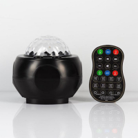 Световой прибор &laquo;Вселенная&raquo; 11 см, лазер, динамик, пульт ДУ, свечение мульти, 5 В