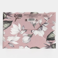 Коробка-переноска для цветов «С любовью», 17 × 12 × 32 см Коробка-переноска для цветов «С любовью», 17 × 12 × 32 см