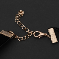 Чокер &laquo;Стразинка&raquo; звезда, цвет белый в золоте, L=32 см