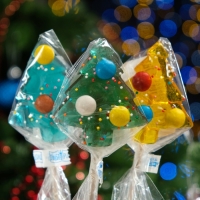 Новый год. Леденцы "Ёлочка с драже", 30 г