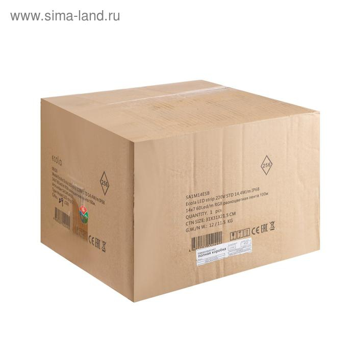 Светодиодная лента Ecola 14 × 7 мм, 100 м, IP68, SMD5050, 30 LED/м, 7.2 Вт/м, 220 В, RGB Светодиодная лента Ecola 14 × 7 мм, 100 м, IP68, SMD5050, 30 LED/м, 7.2 Вт/м, 220 В, RGB