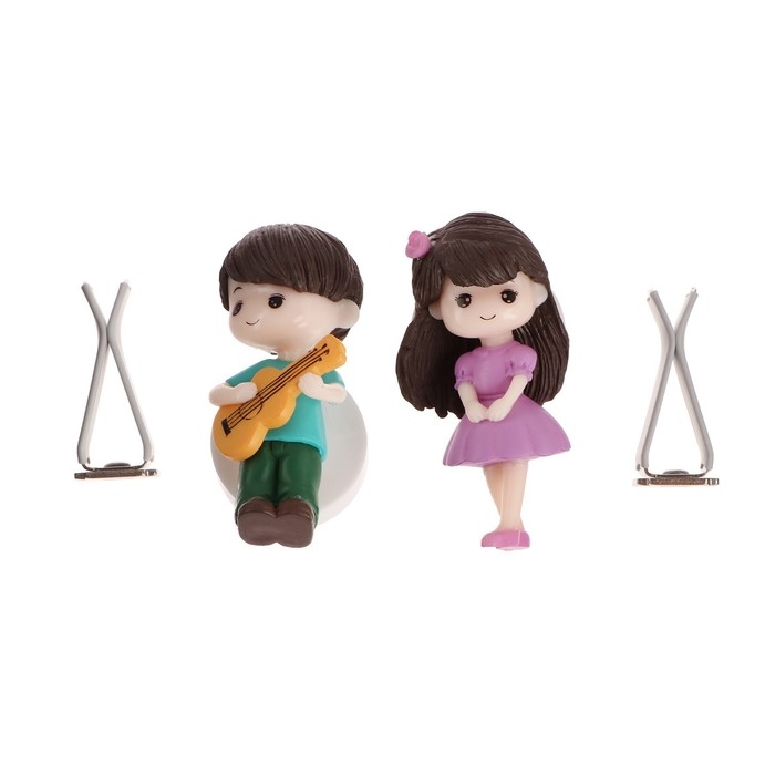Игрушка в дефлектор авто, влюбленная парочка, к4
