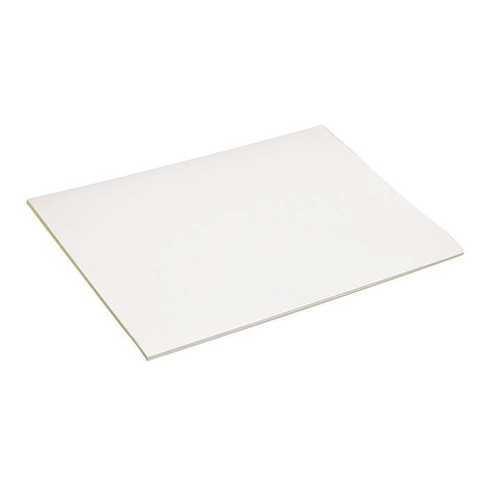 Бумага А4, 25 листов, 80 г/м2, самоклеящаяся, белая ГЛЯНЦЕВАЯ