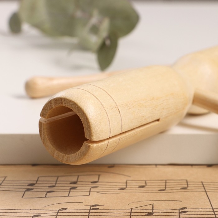 Музыкальный инструмент Музыкальный инструмент "Трещотка Гуиро" Music Life, деревянный, одноручный