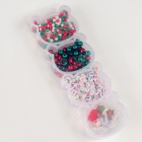 Набор для творчества &laquo;Новогоднее украшение из бусин&raquo;, виды МИКС