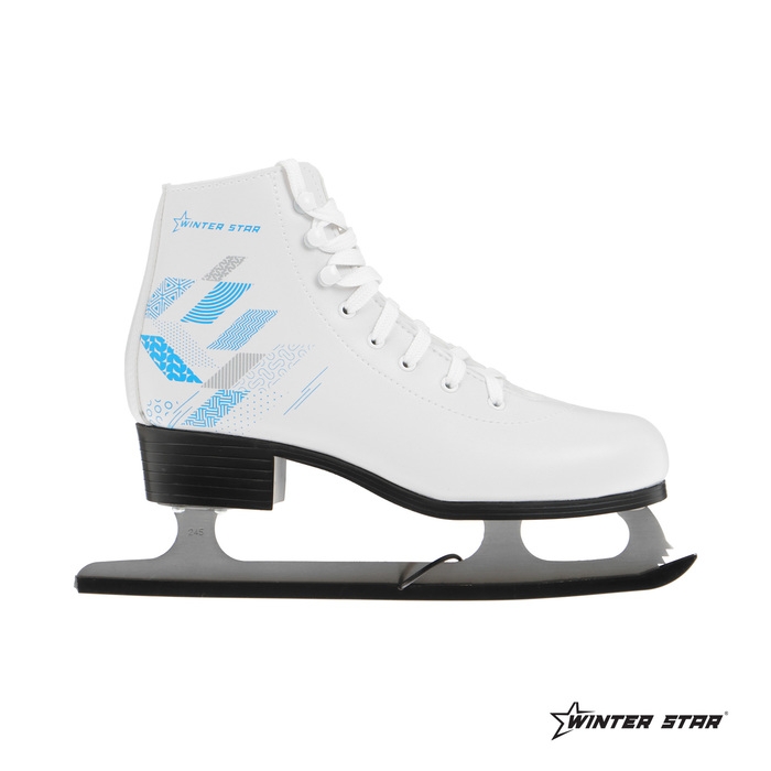Коньки фигурные Winter Star &laquo;Узор&raquo;, р. 35