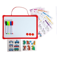 Магнитная маркерная доска &laquo;Я учусь рисовать. Транспорт&raquo;