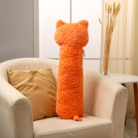 Мягкая игрушка «Кот-батон», 80 см, цвет оранжевый Мягкая игрушка «Кот-батон», 80 см, цвет оранжевый