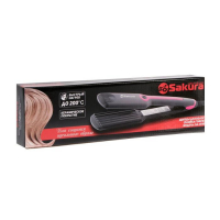 Щипцы-гофре Sakura SA-4518GR, 40 Вт, тефлоновое покрытие, 90х40 мм, 200˚С, зеленые Щипцы-гофре Sakura SA-4518GR, 40 Вт, тефлоновое покрытие, 90х40 мм, 200˚С, зеленые
